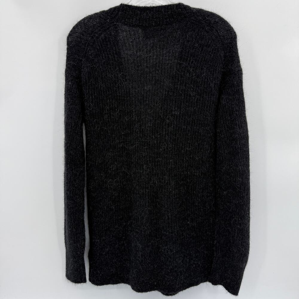 EVERLANE Womens Wool Alpaca Knit Sweater Size XXS Oversized Grandpa Cardigan - Picture 5 of 8